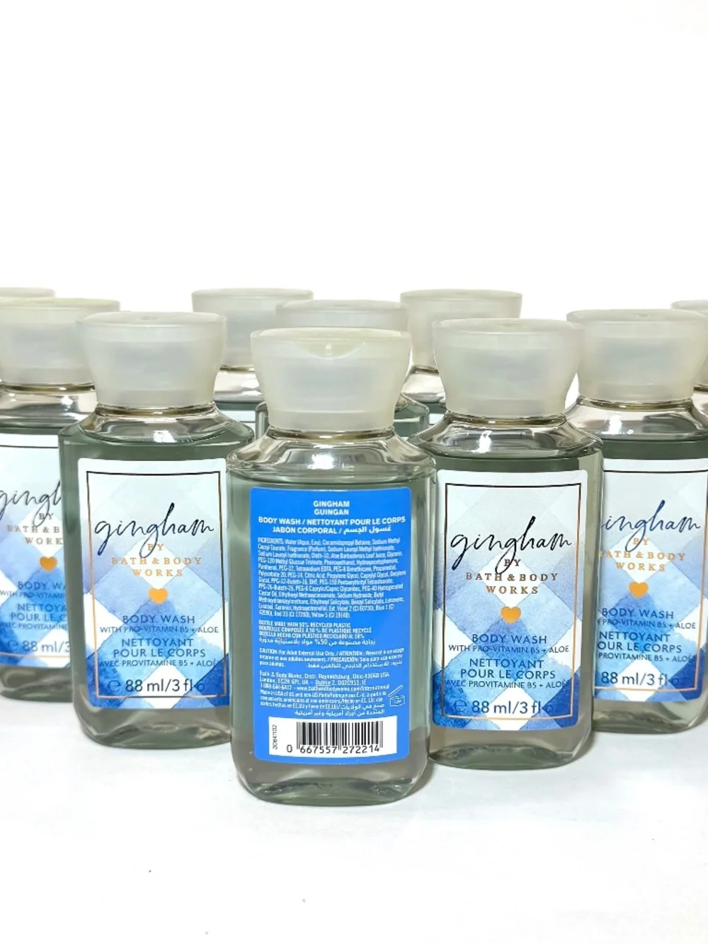 x10 GINGHAM Body Wash